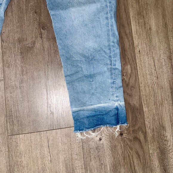 Express High Rise Skinny Jeans | Light Wash | NWT (No Tags) | Size 16S - Picture 3 of 6
